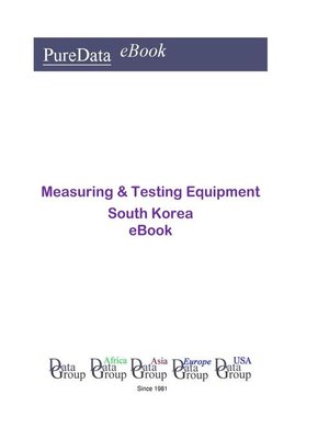 cover image of Measuring & Testing Equipment in South Korea